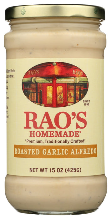 RAOS: Roasted Garlic Alfredo Sauce, 15 oz