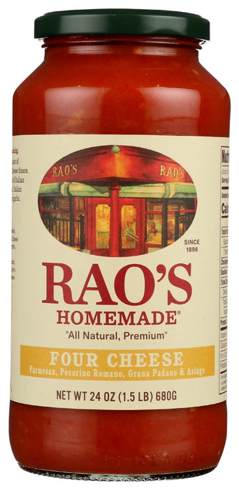 RAO'S HOMEMADE: 4 Cheese Sauce, 24 oz