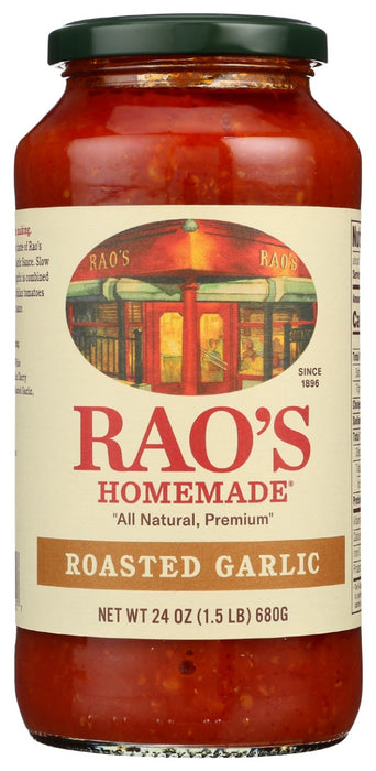 RAO'S: Roasted Garlic Sauce, 24 oz