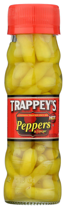 TRAPPEYS: Peppers in Vinegar, 4.5 oz