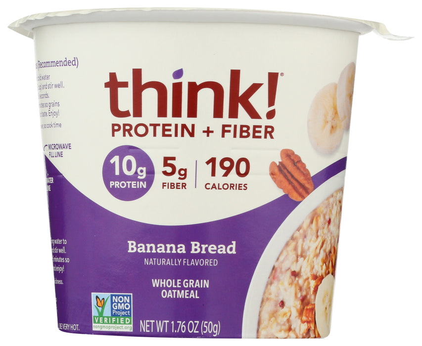 THINK THIN: Oatmeal Banana Bread, 1.76 oz