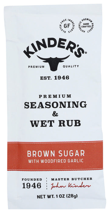 KINDERS: Seasoning Brwn Sgr Wd Grl, 1 oz