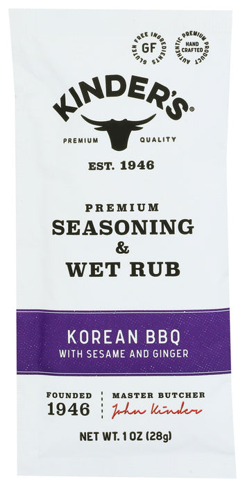 KINDERS: Seasoning Korean Bbq, 1 oz