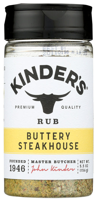 KINDERS: Buttery Steakhouse Rub, 5.5 oz