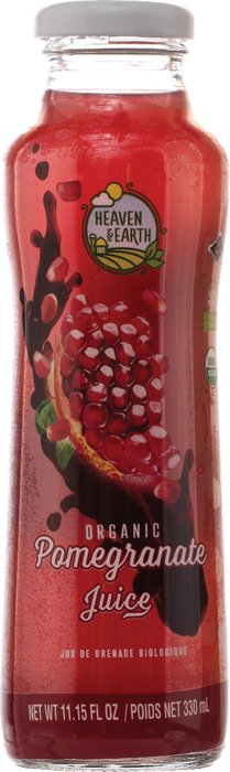 HEAVEN AND EARTH: Juice Pomegranate Org, 11.15 fo
