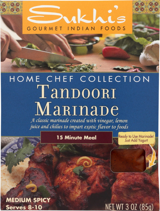 SUKHIS: Tandoori Indian Marinade, 3 oz