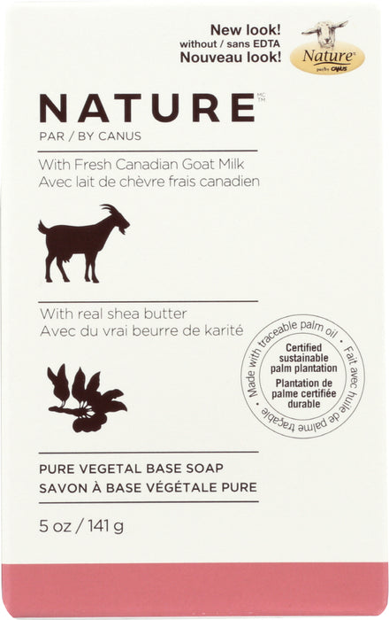 CANUS: Shea Butter Nature Bar Soap, 5 oz