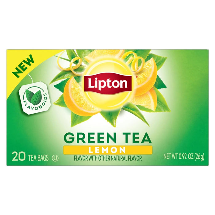 LIPTON: Green Tea Lemon, 20 bg
