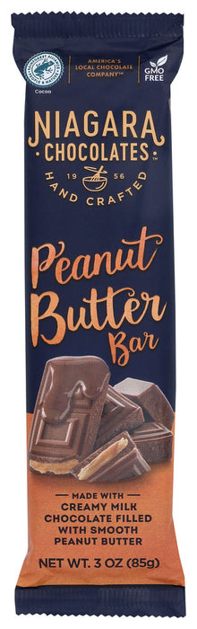 NIAGARA: Milk Chocolate Peanut Butter Bar, 3 oz