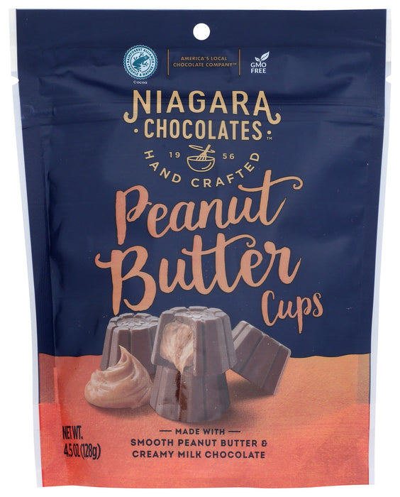 NIAGARA: Milk Chocolate Peanut Butter Cups, 4.5 oz