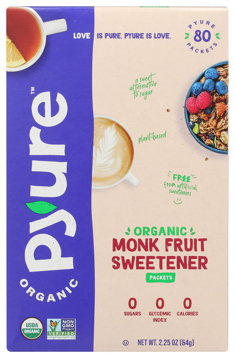 PYURE: Organic Monk Fruit Sweetener, 2.25 oz