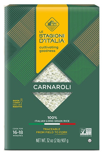 LE STAGIONI D'ITALIA: Risotto Carnaroli Rice, 32 oz