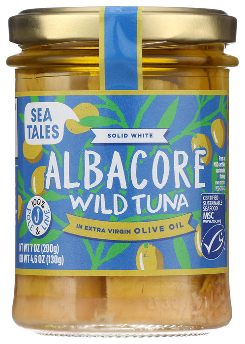 SEA TALES: Tuna Albacore Evoo, 7 oz