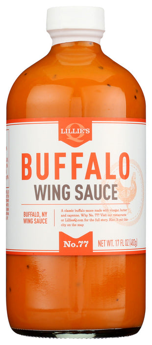 LILLIES Q: Sauce Buffalo Wing, 17 FO