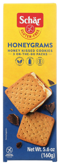 SCHAR: Honeygrams Gluten Free Graham Style Crackers, 5.6 oz