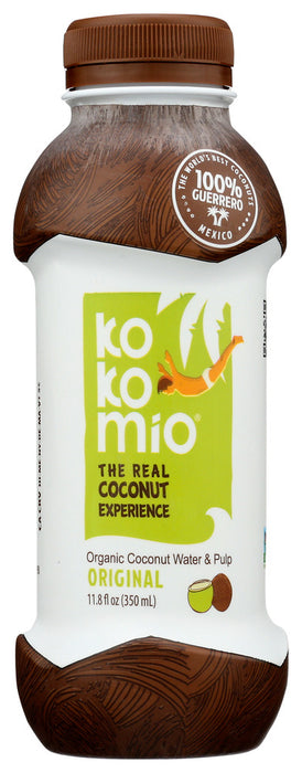 KOKOMIO: Original Organic Coconut Water & Pulp, 11.8 fo