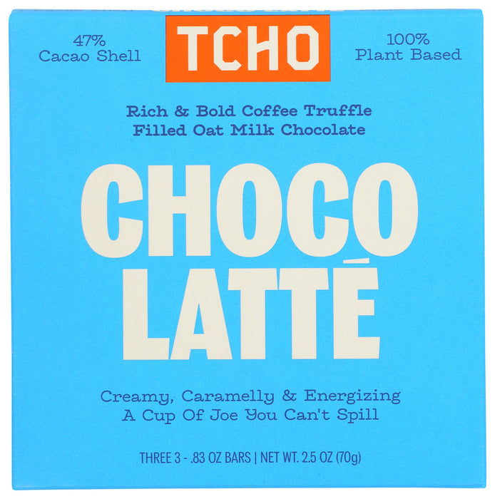 TCHO: Choco Latte Chocolate Bar, 2.5 oz