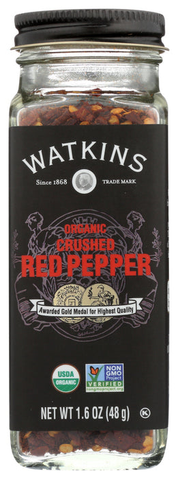 WATKINS: Ssnng Red Pepper Crsh Org, 1.6 oz