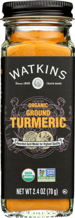 WATKINS: Organic Ground Turmeric, 2.4 oz