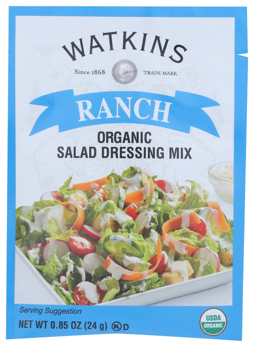 WATKINS: Dressing Ranch Org, 0.85 oz