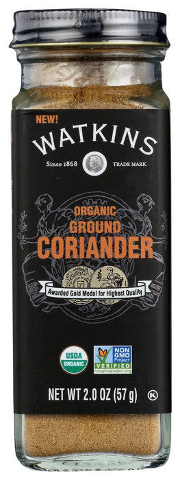 WATKINS: Organic Ground Coriander, 2 oz