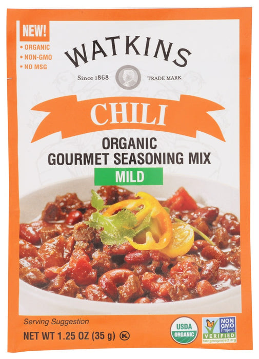 WATKINS: Organic Chili Seasoning Mix, 1.25 oz