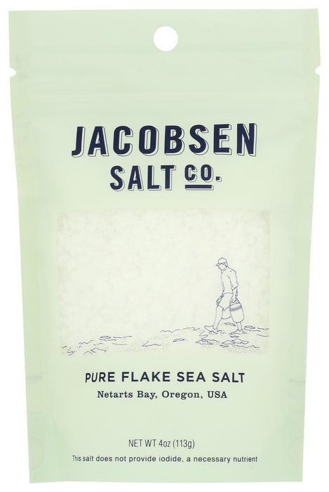JACOBSEN SALT CO: Pure Flake Finishing Salt, 4 oz