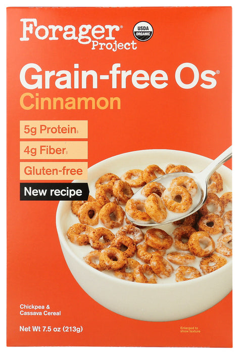 FORAGER: Cinnamon Gluten Free Cereal, 7.5 oz