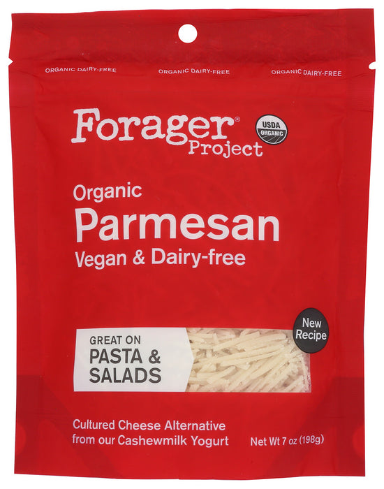 FORAGER: Organic Parmesan Cheese, 7 oz