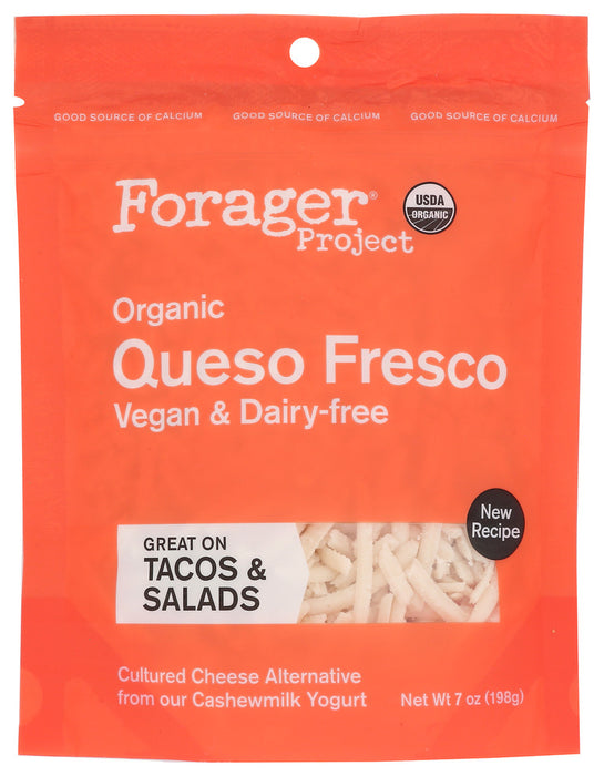 FORAGER: Organic Queso Fresco Cheese, 7 oz