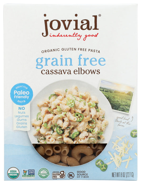 JOVIAL: Pasta Elbows Cassava, 8 oz