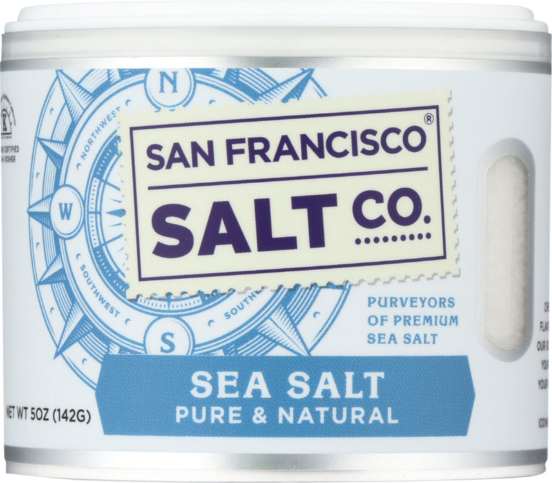 SAN FRANCISCO SALT CO: Sea Salt Pure and Natural, 5 oz