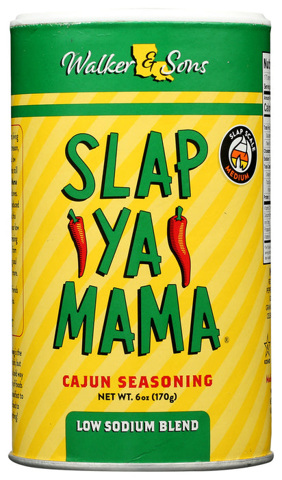 SLAP YA MAMA: Low Sodium Cajun Seasoning, 6 oz
