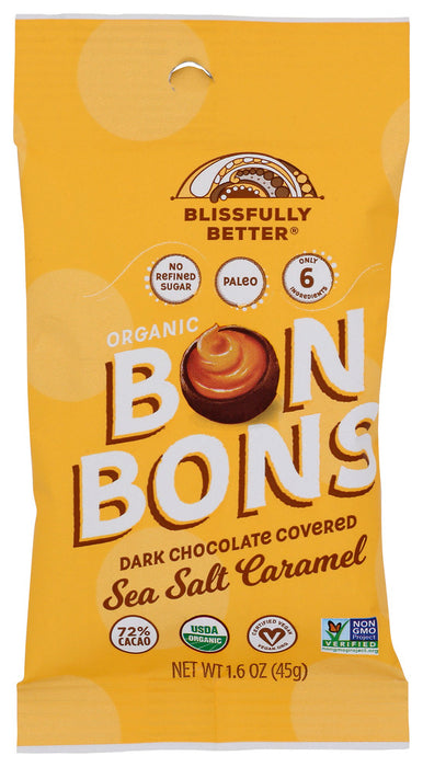 BLISSFULLY BETTER: Sea Salt Caramel Bonbons, 1.6 oz