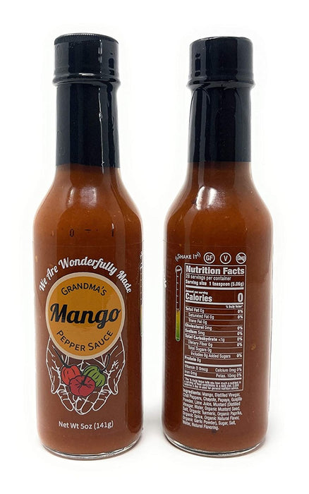 WE ARE WONDERFULLY MADE: Sauce Mngo Pppr Trinidadn, 5 oz