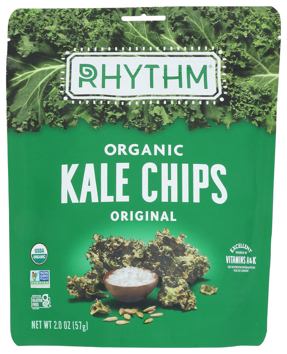 RHYTHM SUPERFOODS: Kale Chips Original, 2 oz