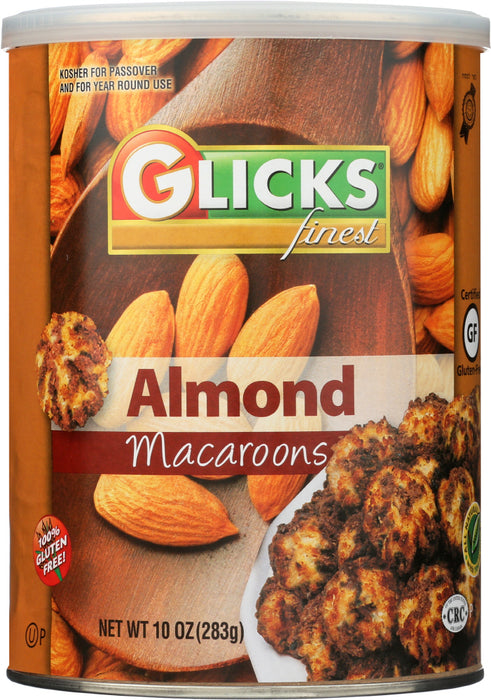GLICKS: Macaroon Almnd Gf, 10 oz