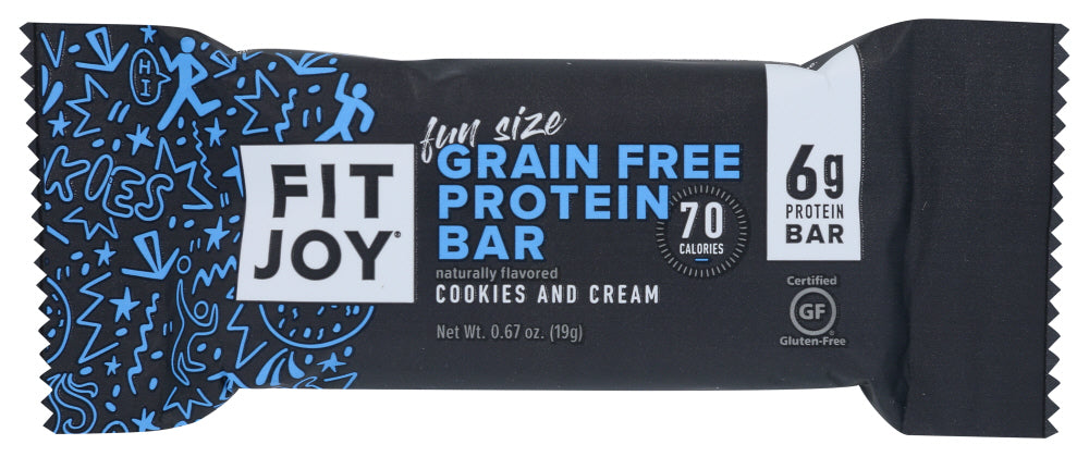 FITJOY: Cookies and Cream Mini Bar, 19 gm