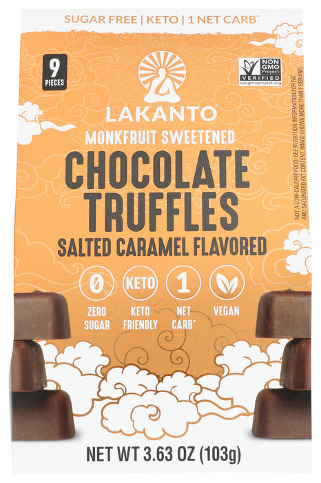 LAKANTO: Truffles Chc Slt Crml Flv, 3.63 oz