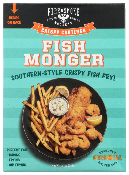 FIRE AND SMOKE: Coating Crspy Fish Monger, 4.5 OZ