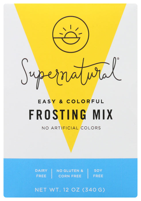 SUPERNATURAL: Big Sky Blue Buttercream Frosting Mix, 12 oz