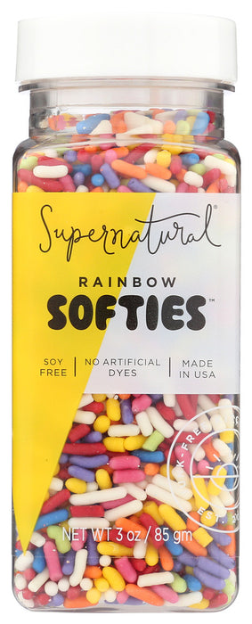 SUPERNATURAL: Rainbow Softies Sprinkles, 3 oz