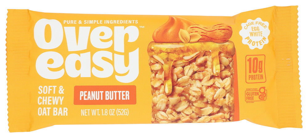 OVER EASY: Peanut Butter Breakfast Bar, 1.8 oz