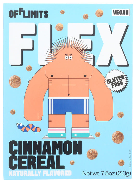 OFFLIMITS: Flex Cinnamon Cereal, 7.5 oz