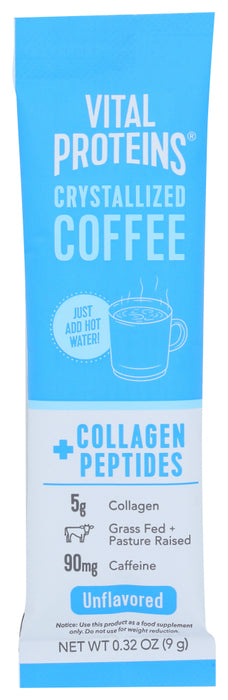 VITAL PROTEINS: Collagen Coffee Pkt Plain, 9 gm