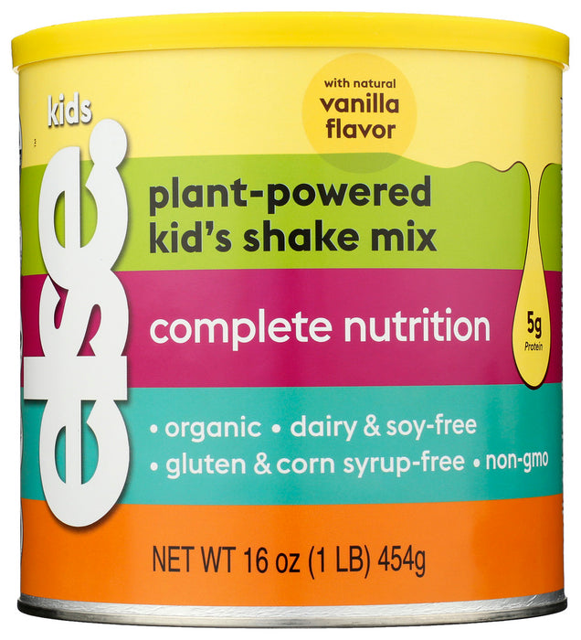 ELSE NUTRITION: Mix Shake Vanilla Plnt Bs, 16 OZ