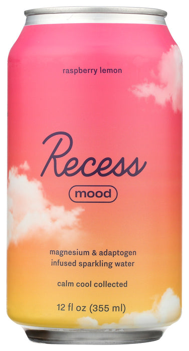 RECESS: Raspberry Lemon Mood Water, 12 fo