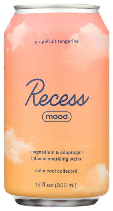RECESS: Grapefruit Tangerine Mood Water, 12 fo