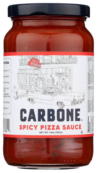 CARBONE: Spicy Pizza Sauce, 14 oz
