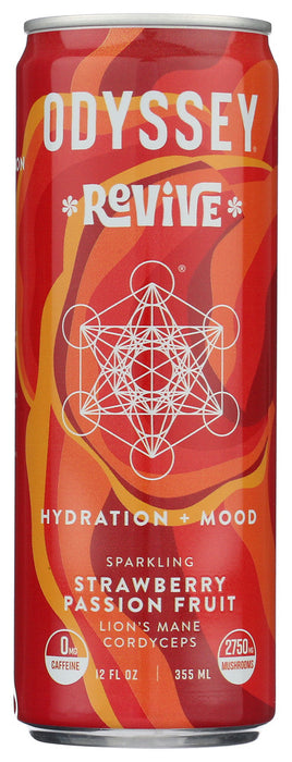 ODYSSEY ELIXIR: Beverage Strwbry Psn Frt, 12 fo